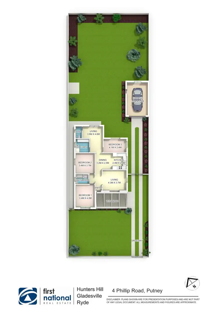 Floorplan of Homely house listing, 4 Phillip Road, Putney NSW 2112