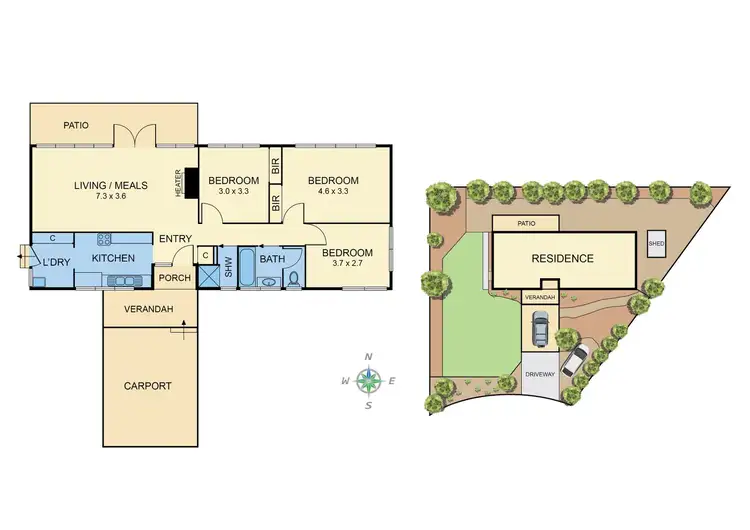 Floorplan of Homely house listing, 4 Lower Court, Nunawading VIC 3131