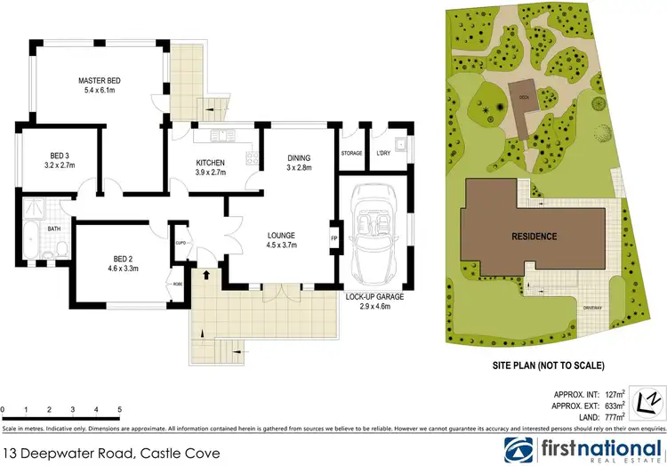 Floorplan of Homely house listing, 13 Deepwater Road, Castle Cove NSW 2069