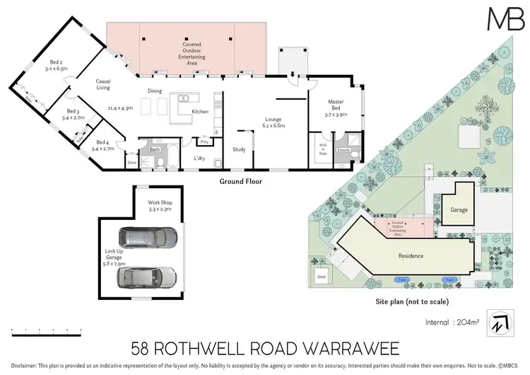 Floorplan of Homely house listing, 58 Rothwell Road, Warrawee NSW 2074