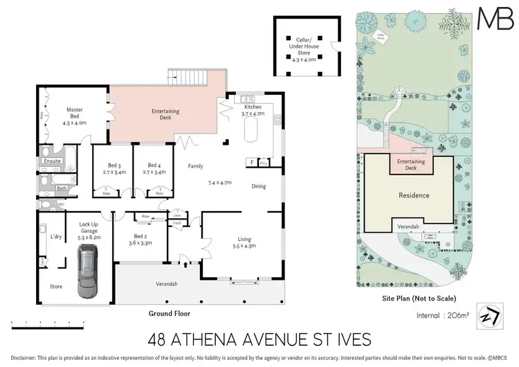 Floorplan of Homely house listing, 48 Athena Avenue, St Ives NSW 2075