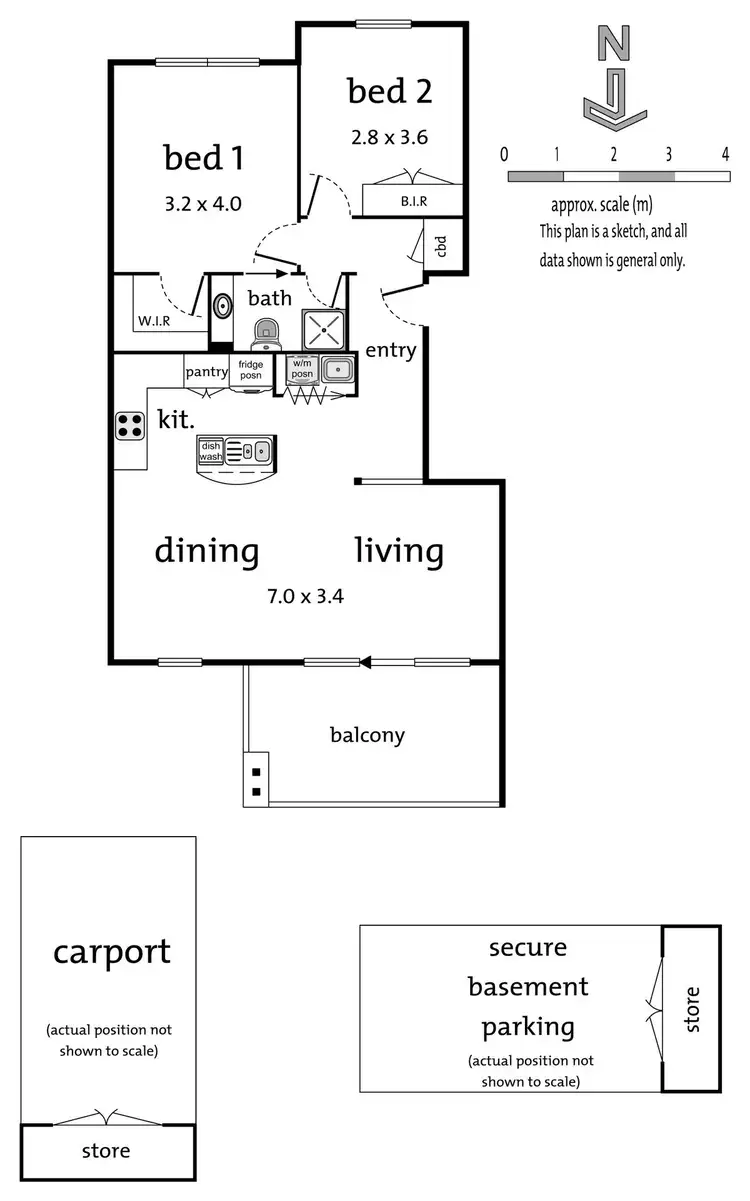 Floorplan of Homely apartment listing, 39/78 Manningham Road, Bulleen VIC 3105