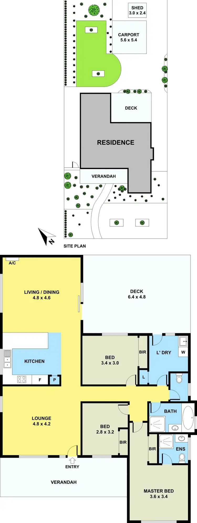 Floorplan of Homely house listing, 64 Stagecoach Crescent, Sydenham VIC 3037