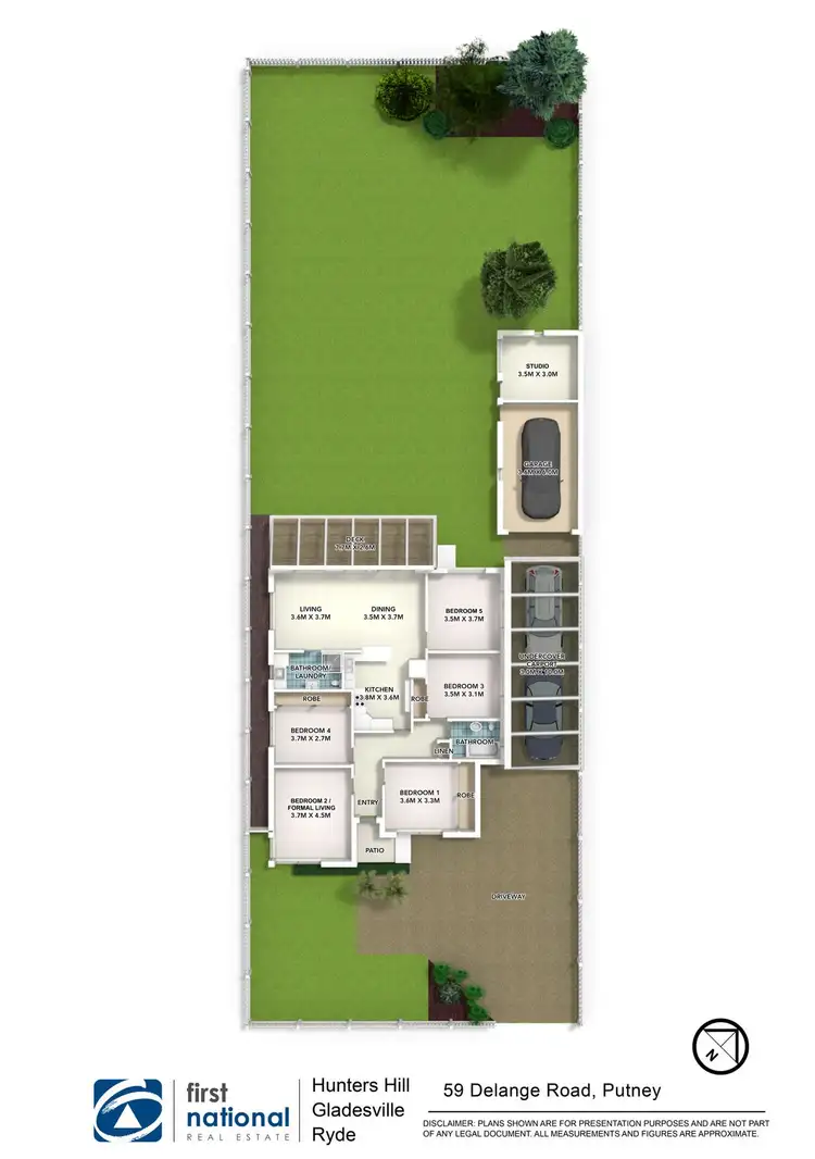 Floorplan of Homely house listing, 59 Delange Road, Putney NSW 2112