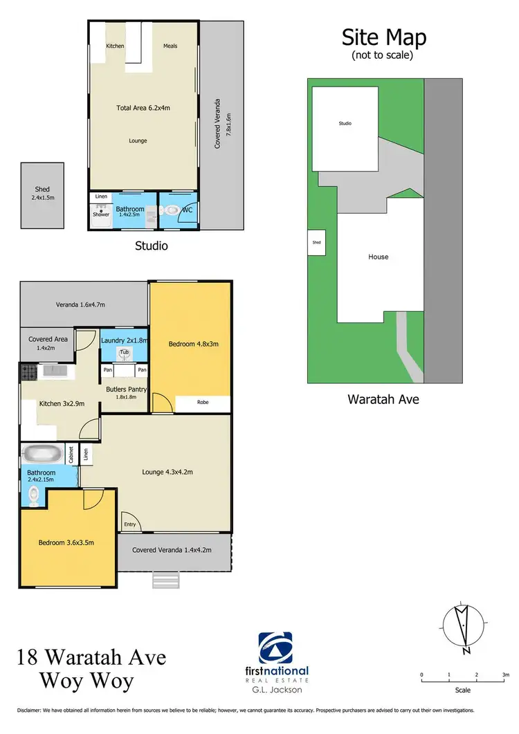 Floorplan of Homely house listing, 18 Waratah Avenue, Woy Woy NSW 2256