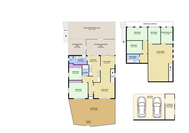 Floorplan of Homely house listing, 132 Rae Crescent, Kotara NSW 2289