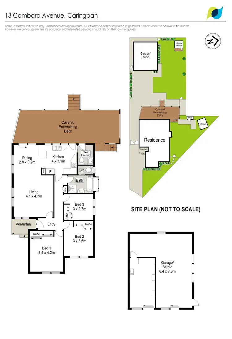 Floorplan of Homely house listing, 13 Combara Avenue, Caringbah NSW 2229