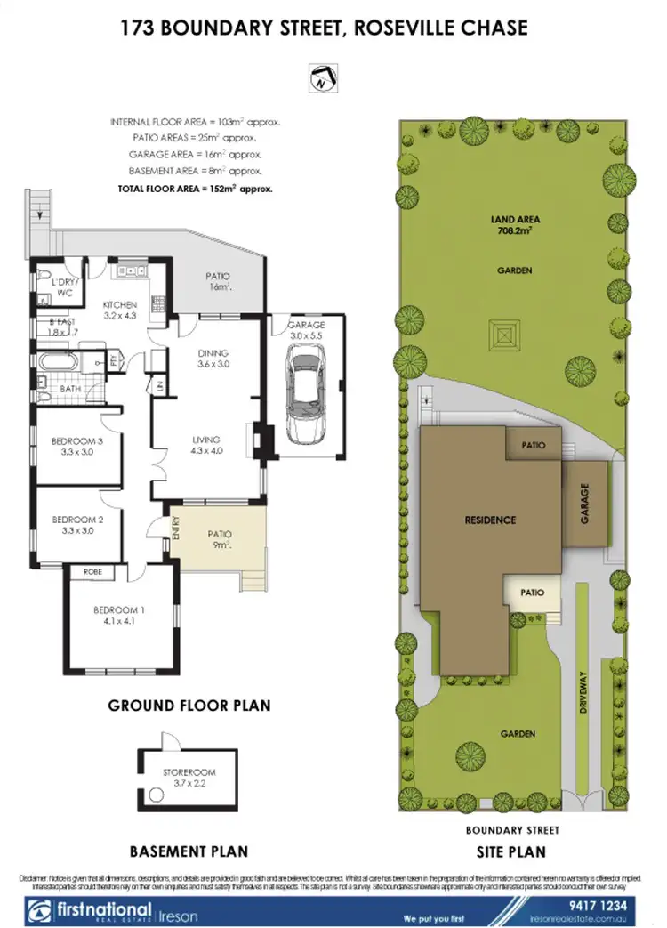 Floorplan of Homely house listing, 173 Boundary Street, Roseville Chase NSW 2069