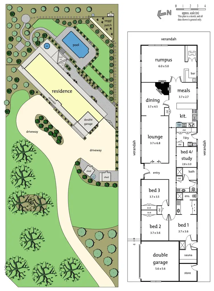 Floorplan of Homely house listing, 188 Berringa Road, Park Orchards VIC 3114