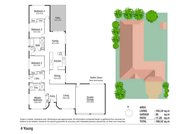 Floorplan of Homely house listing, 4 Young Circuit, Kirwan QLD 4817