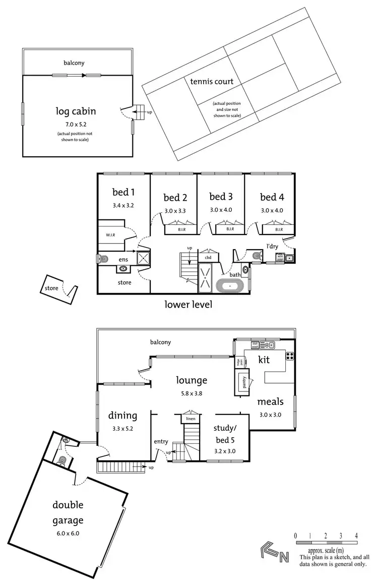 Floorplan of Homely house listing, 58 Richardson Road, Croydon North VIC 3136