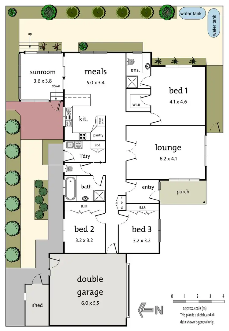 Floorplan of Homely unit listing, 4/445-447 Mitcham Road, Mitcham VIC 3132