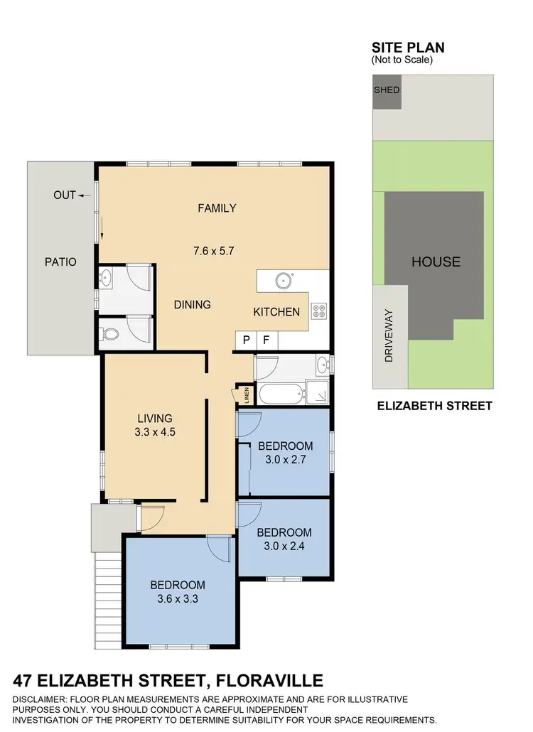 Floorplan of Homely house listing, 47 Elizabeth Street, Floraville NSW 2280