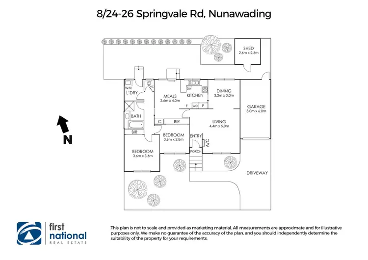 Floorplan of Homely unit listing, 8/24-26 SPRINGVALE ROAD, Nunawading VIC 3131