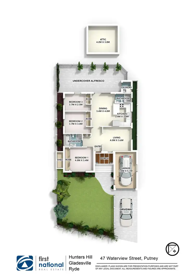 Floorplan of Homely house listing, 47 Waterview Street, Putney NSW 2112