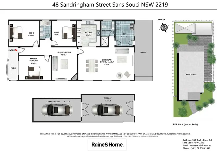 Floorplan of Homely house listing, 48 Sandringham Street, Sans Souci NSW 2219