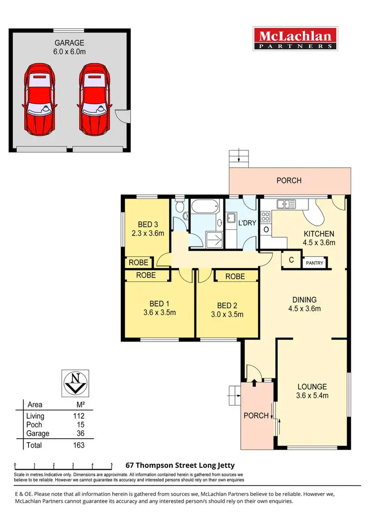 Floorplan of Homely house listing, 67 Thompson Street, Long Jetty NSW 2261