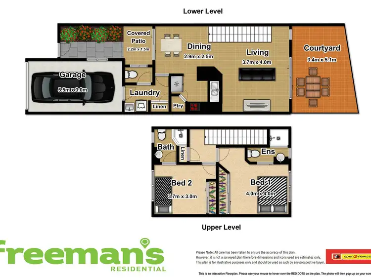 Floorplan of Homely apartment listing, 8/11-19 Stratford Parade, Stratford QLD 4870
