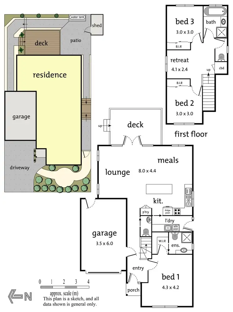 Floorplan of Homely house listing, 23 Philip Street, Heathmont VIC 3135