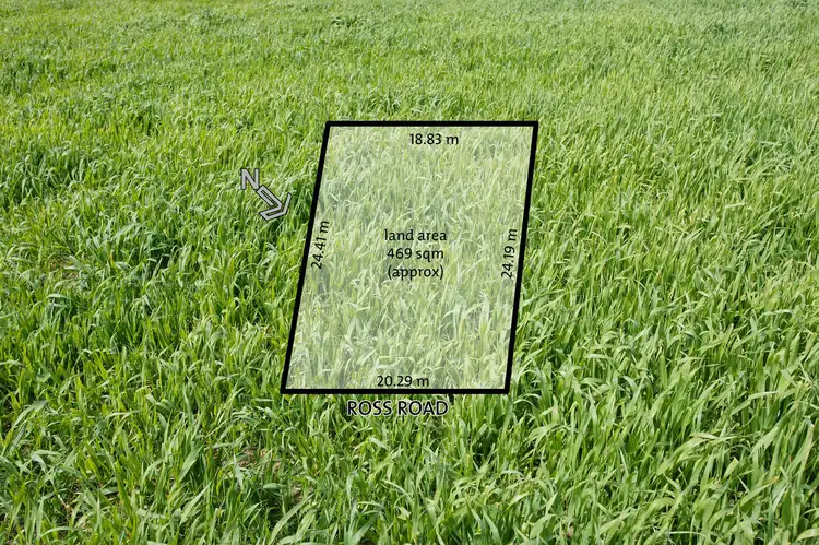 Floorplan of Homely land listing, 17 Ross Road, Croydon VIC 3136