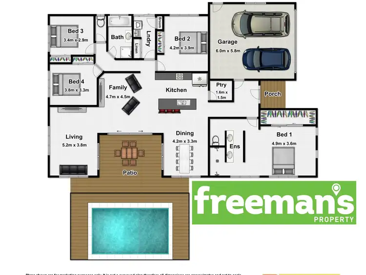 Floorplan of Homely house listing, 19 Bowline Close, Trinity Beach QLD 4879