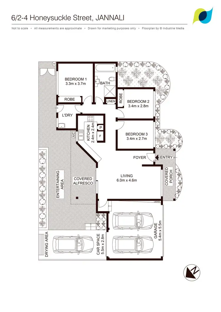 Floorplan of Homely villa listing, 6/2-4 Honeysuckle Street, Jannali NSW 2226