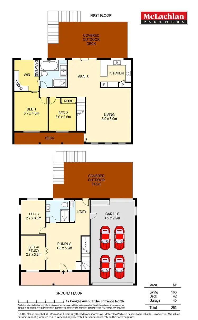 Floorplan of Homely house listing, 47 Coogee Avenue, The Entrance North NSW 2261