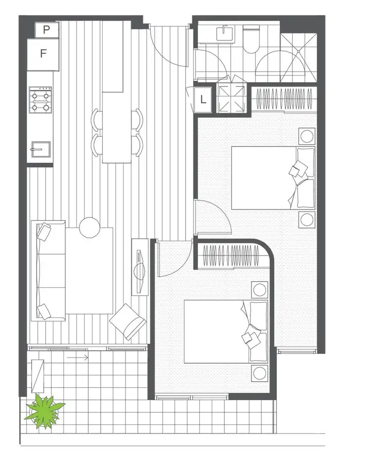 Floorplan of Homely apartment listing, Address available on request