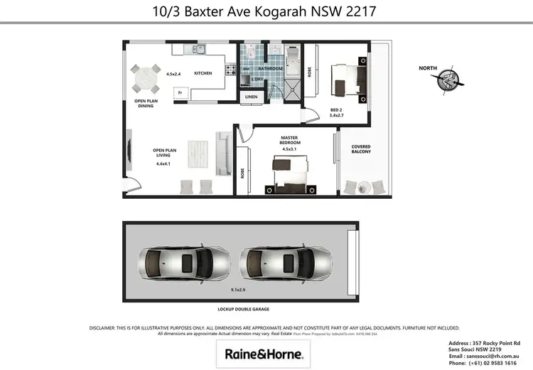 Floorplan of Homely unit listing, 10/3 Baxter Avenue, Kogarah NSW 2217