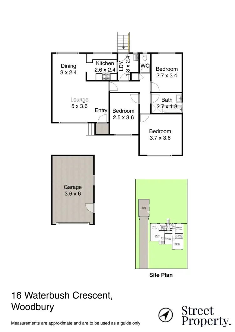 Floorplan of Homely house listing, 16 Waterbush Crescent, Woodberry NSW 2322