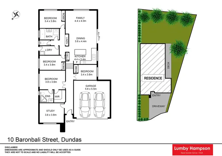 Floorplan of Homely house listing, 10 Baronbali Street, Dundas NSW 2117