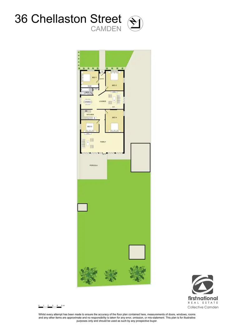 Floorplan of Homely house listing, 36 Chellaston Street, Camden NSW 2570