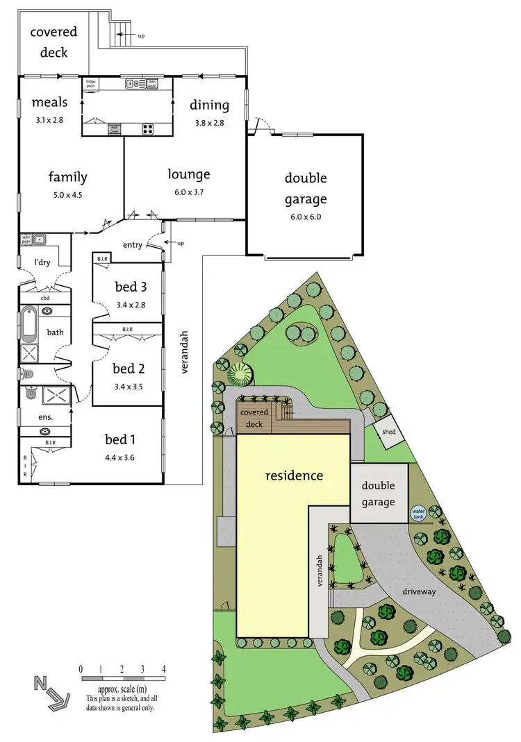 Floorplan of Homely house listing, 38 Heron Court, Ringwood North VIC 3134