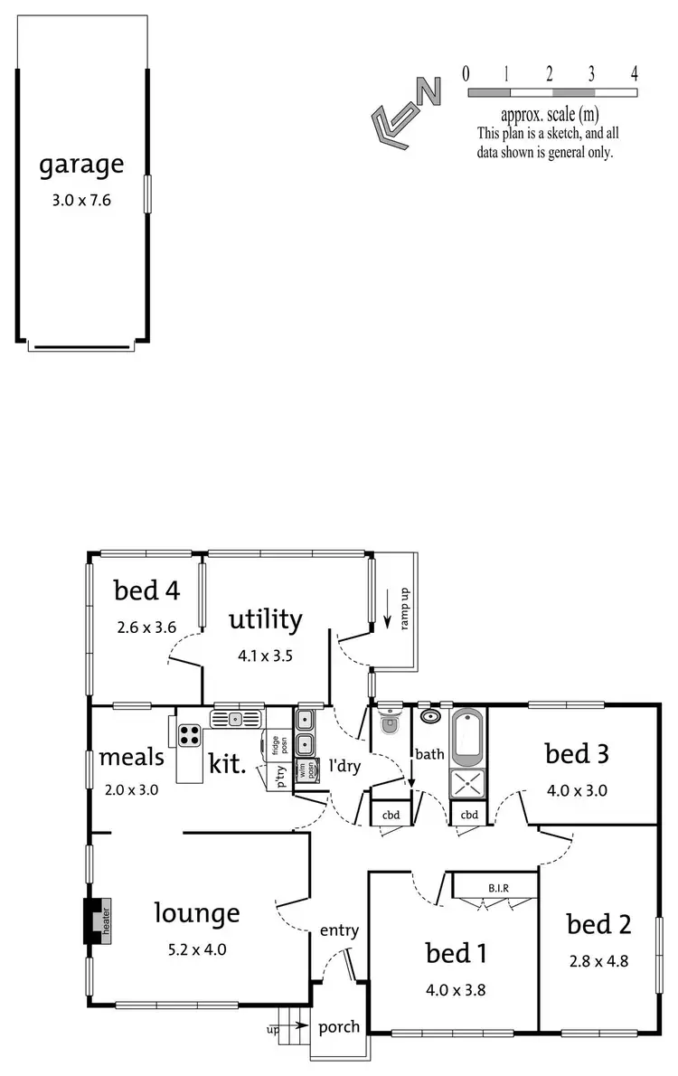 Floorplan of Homely house listing, 26 Kemps Street, Ringwood East VIC 3135