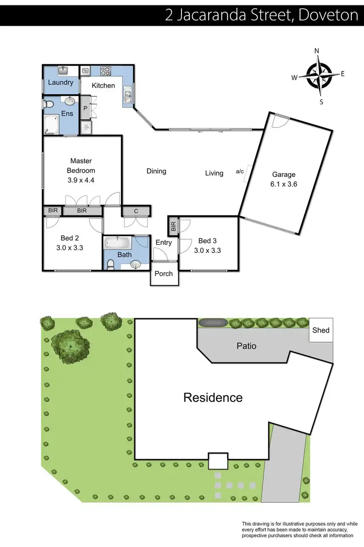 Floorplan of Homely house listing, 2 Jacaranda Street, Doveton VIC 3177