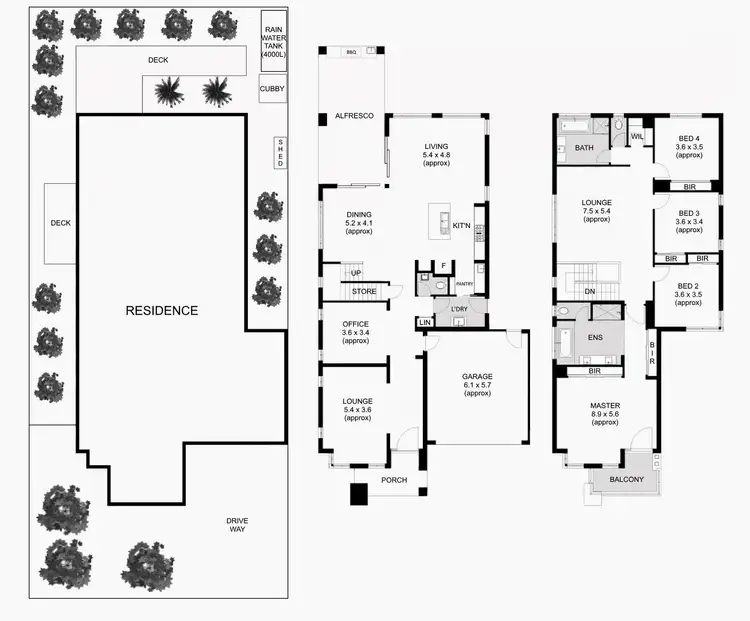 Floorplan of Homely house listing, 20 Delaney Boulevard, Williams Landing VIC 3027