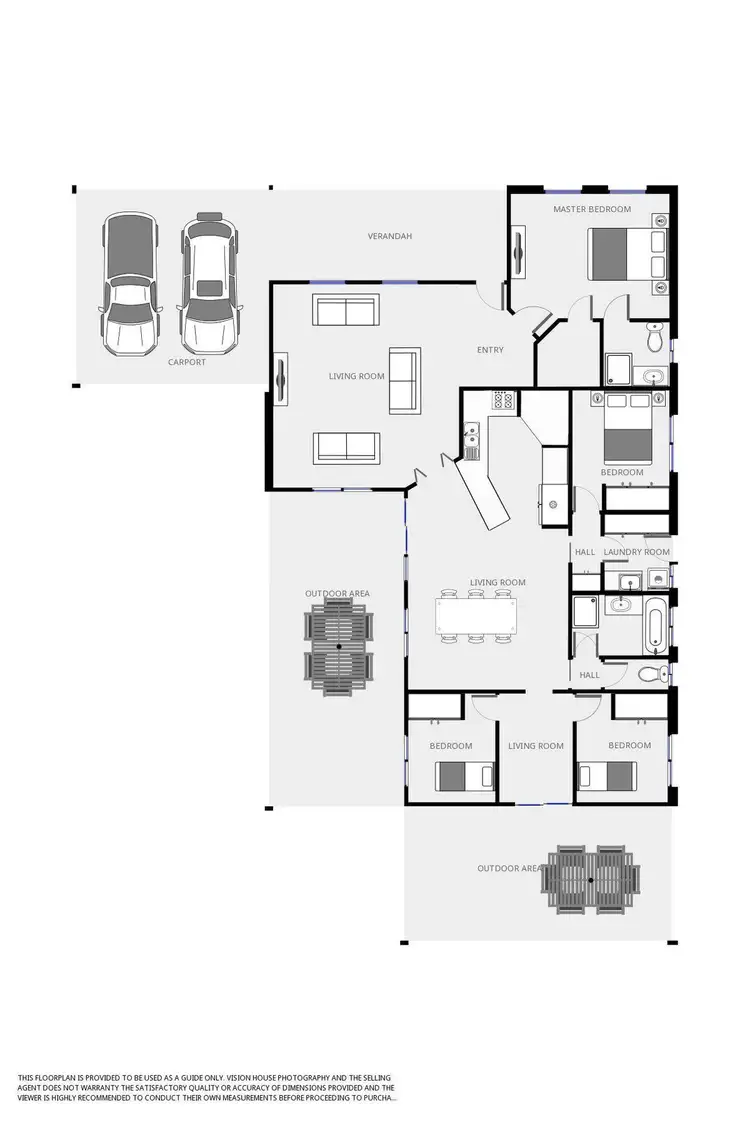 Floorplan of Homely house listing, 7 Harmony Drive, Mildura VIC 3500