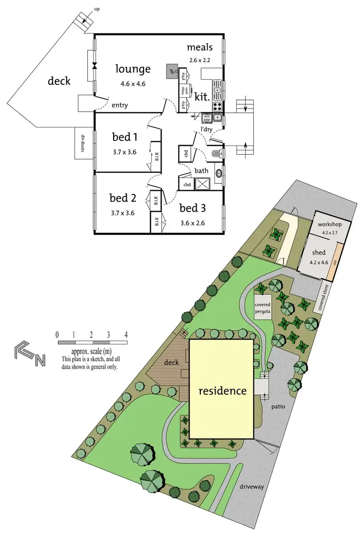 Floorplan of Homely house listing, 3 Newbury Street, Mitcham VIC 3132