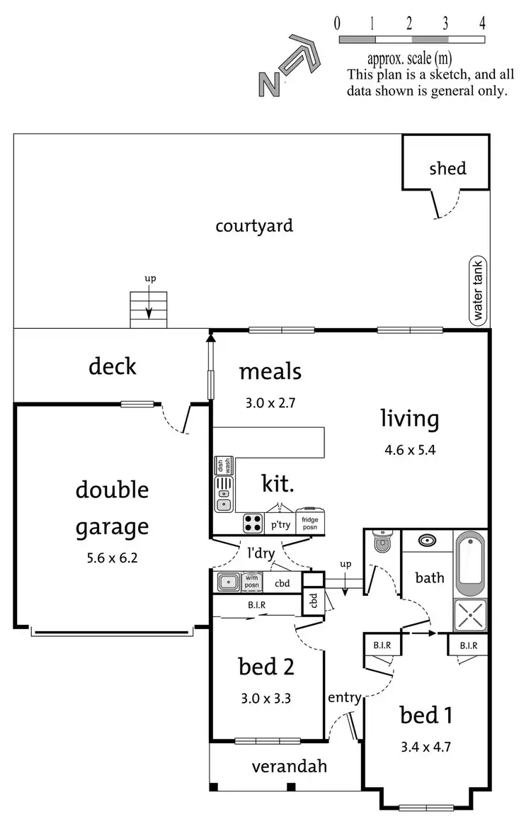 Floorplan of Homely townhouse listing, 3/12 Lena Grove, Ringwood VIC 3134