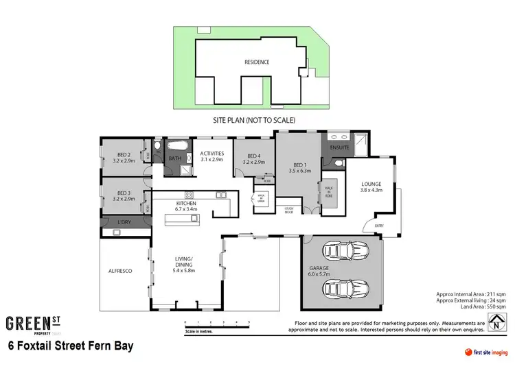 Floorplan of Homely house listing, 6 Foxtail Street, Fern Bay NSW 2295