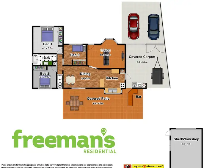 Floorplan of Homely house listing, 20 Ramsey Drive, Kanimbla QLD 4870