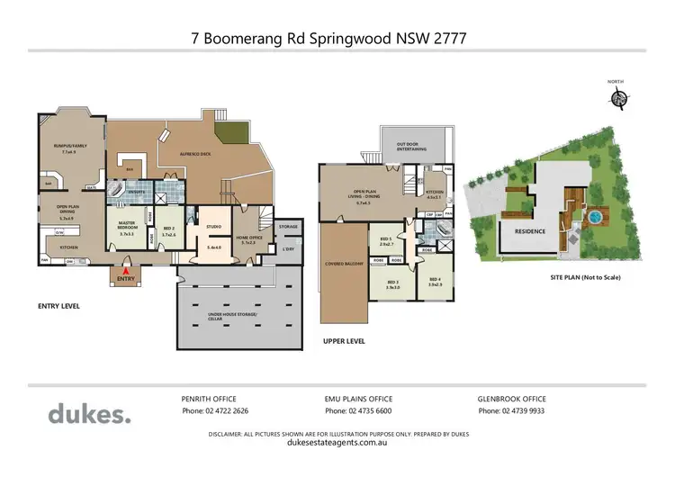 Floorplan of Homely house listing, 7 Boomerang Road, Springwood NSW 2777