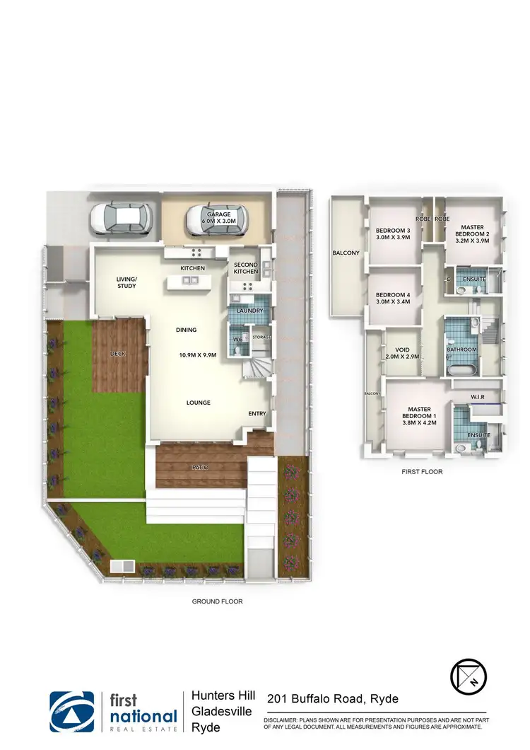 Floorplan of Homely house listing, 201 Buffalo Road, Ryde NSW 2112