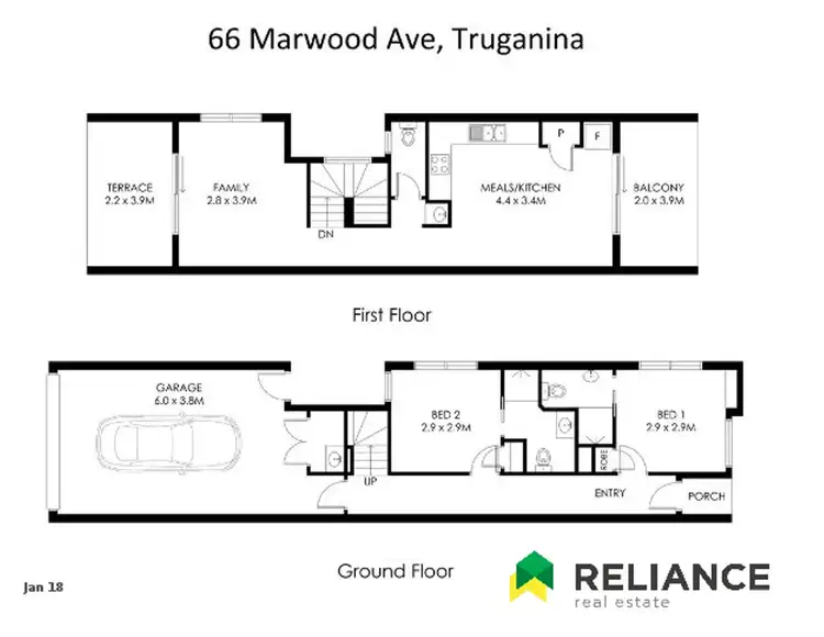 Floorplan of Homely house listing, 66 Marwood Avenue, Truganina VIC 3029