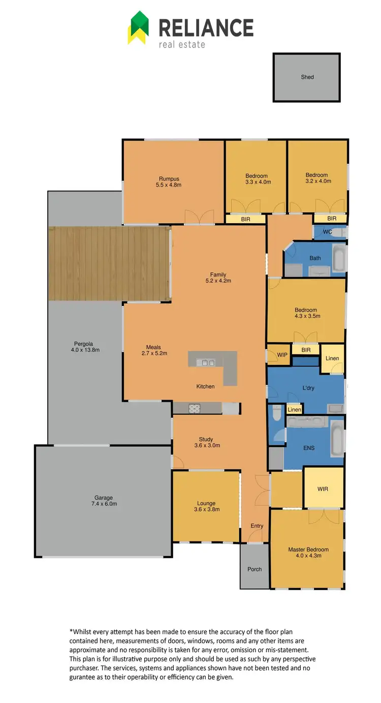 Floorplan of Homely house listing, 22 Conservation Drive, Tarneit VIC 3029
