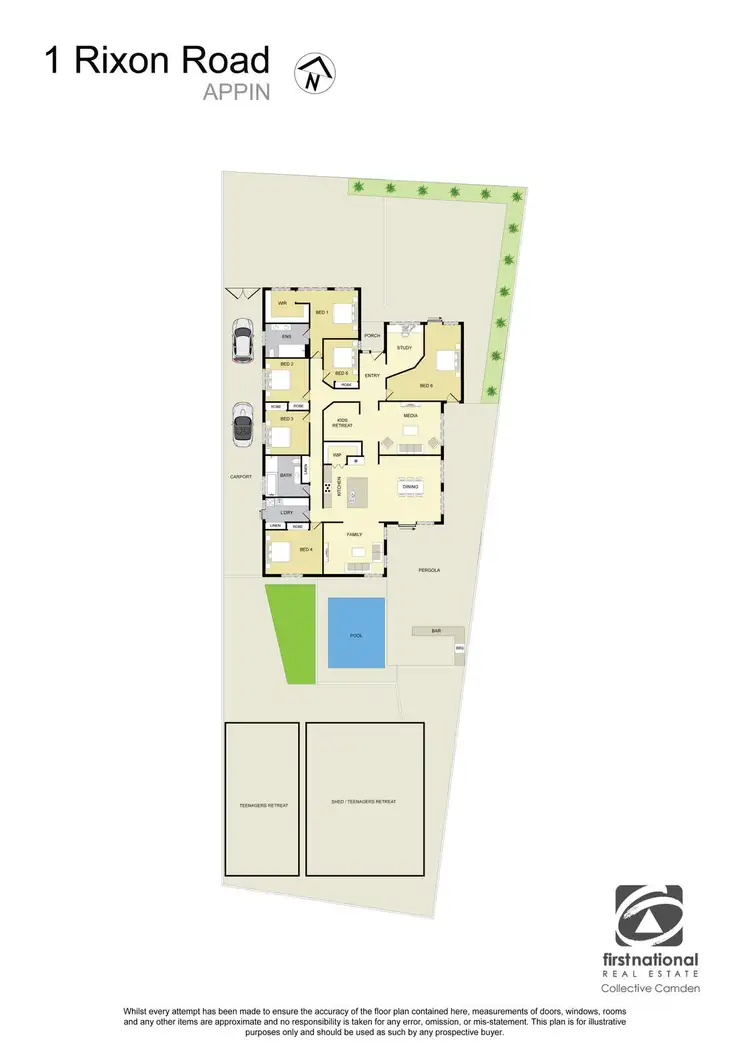 Floorplan of Homely house listing, 1 Rixon Road, Appin NSW 2560