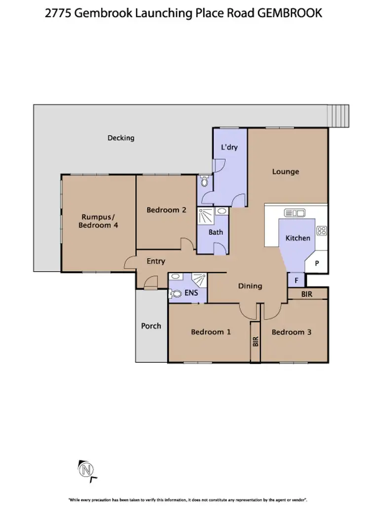 Floorplan of Homely house listing, 2775 Gembrook-Launching Place Road, Gembrook VIC 3783
