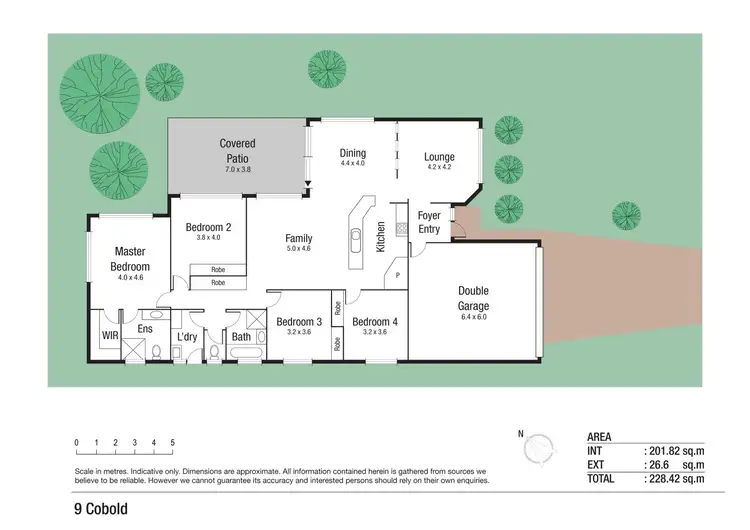 Floorplan of Homely house listing, 9 Cobold Court, Kirwan QLD 4817