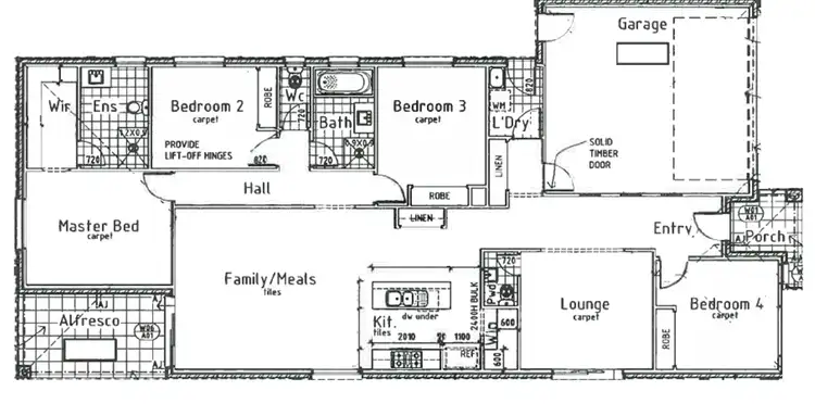 Floorplan of Homely house listing, 72 Trevor Crescent, Truganina VIC 3029
