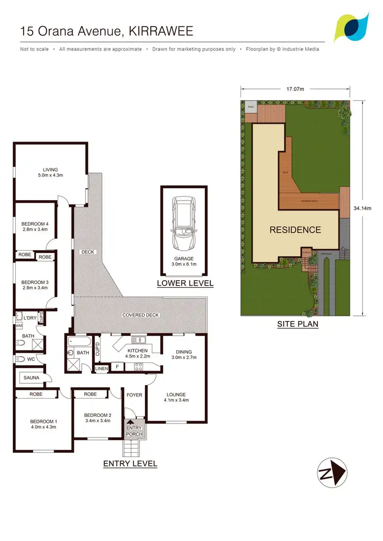 Floorplan of Homely house listing, 15 Orana Avenue, Kirrawee NSW 2232
